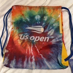 U.S. Open Tennis 2023 Tie Dye Cinch Bag